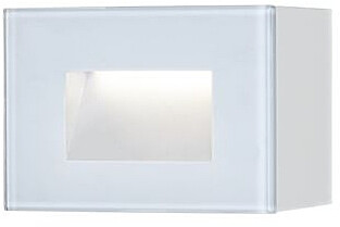 LED-Seinävalaisin Konstsmide Chieri 7862-250, 4W, neliö, valkoinen