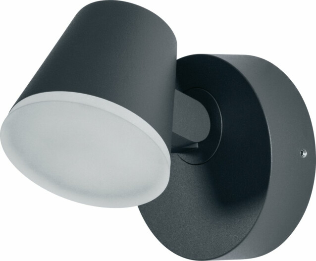 LED-seinävalaisin Ledvance Endura Style Midi Spot I 13W, tummanharmaa