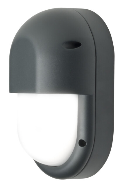 LED-ulkoseinävalaisin Airam Cestus Vertical Eye max 100W E27 270x165x110 mm IP65 antrasiitti/opaali