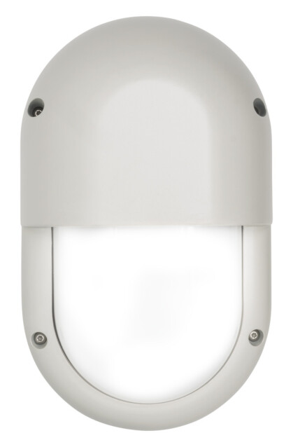 LED-ulkoseinävalaisin Airam Cestus Vertical Eye max 100W E27 270x165x110 mm IP65 valkoinen/opaali