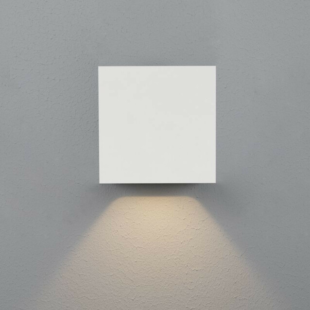 LED-ulkoseinävalaisin Hide-a-lite Cube XL I 3000K valkoinen