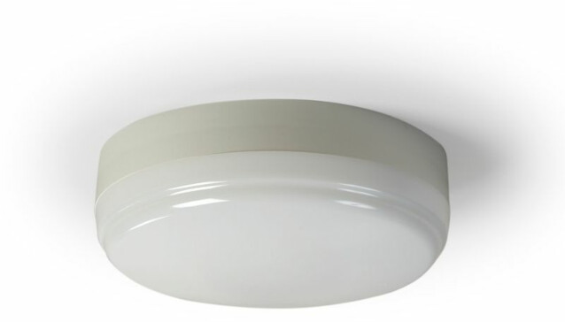 LED-yleisvalaisin Ensto AVR1.1109L, IP44, LED10W/840, Ø260x88mm, valkoinen