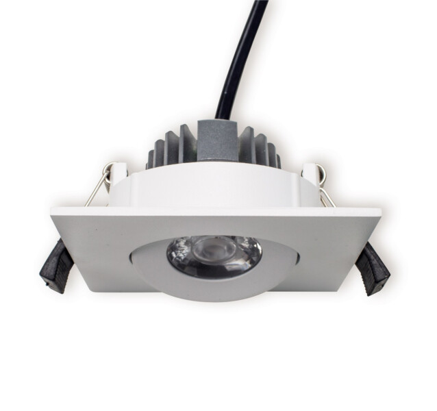 LED-alasvalo Ensto Velox ALS90NS 4W/840 90x90x41 mm IP20 valkoinen