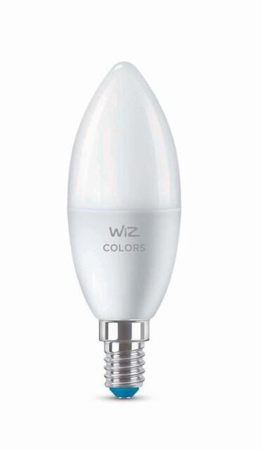 LED-älylamppu WiZ C37 Color, Wi-Fi, 4.9W, E14