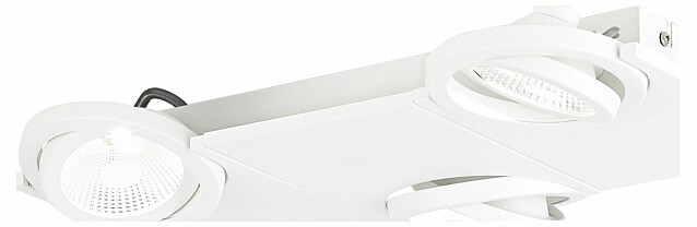 LED-katto-/seinäspotti Eglo Brea 3-osainen valkoinen 39135