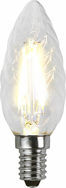 LED-kierrekynttilälamppu Star Trading 352-08-1, Ø35x98mm, E14, kirkas, 1.5W, 2700K, 150lm