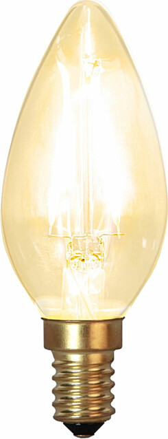 LED-kynttilälamppu Star Trading Soft Glow 353-01-1, Ø35x95mm, E14, kirkas, 1.5W, 2100K, 120lm