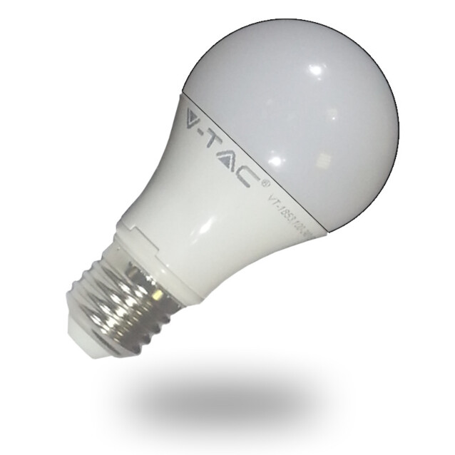 LED-lamppu A60 V-TAC VT-1853 9W 230V 4000K 806lm IP20 Ø 60mm