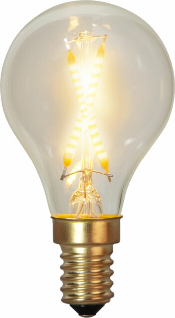 LED-lamppu Star Trading Soft Glow 353-17-1, Ø45x83mm, E14, kirkas, 0.5W, 2100K, 30lm