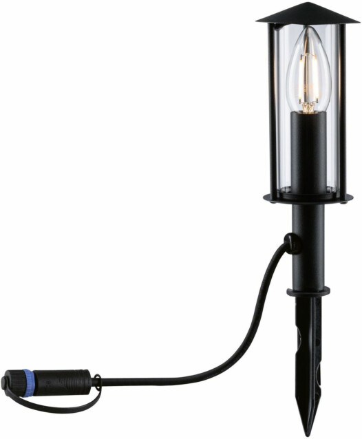LED-Maapiikkivalaisin Paulmann Plug & Shine 220mm antrasiitti