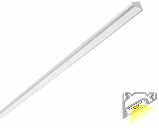 LED-profiili Limente LED-LUXOR 20 CCT LUX 2700-6000K 29W alumiini 2m