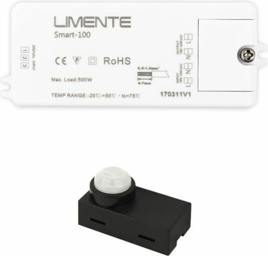 Liiketunnistin Limente Smart 110 PIR valaistuksen ohjain 1 kpl