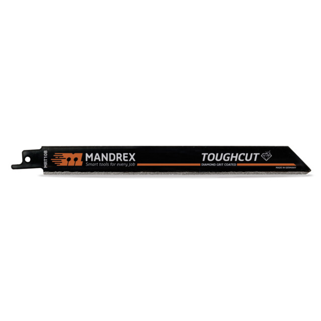 Puukkosahanterä Mandrex Toughcut 200 mm S2-100 mm timanttirouheterä