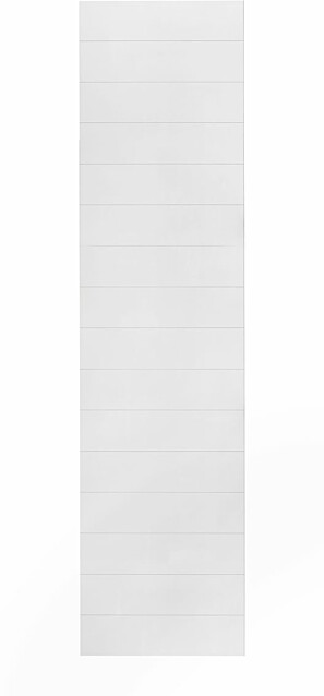 Märkätilalevy Berry Alloc Wall&Water Lumenvalkoinen Kiiltävä 600 x 150 mm:n kuviolla