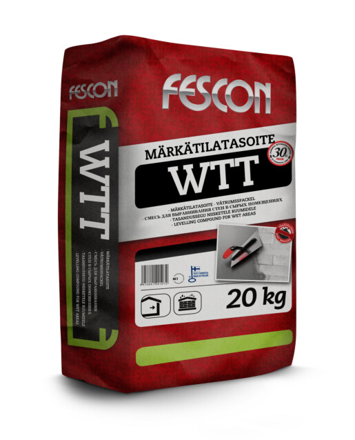 Märkätilatasoite Fescon WTT 20 kg