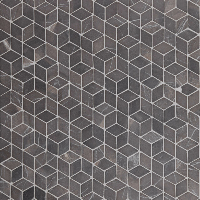 Marmorimosaiikki Qualitystone Dimention Gray verkolla 300 x 300 mm