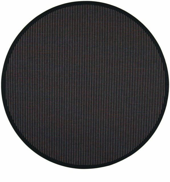 Matto VM Carpet Lyyra mittatilaus pyöreä musta