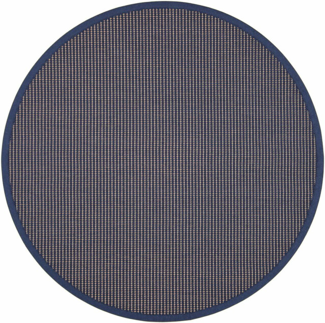 Matto VM Carpet Lyyra mittatilaus pyöreä sininen