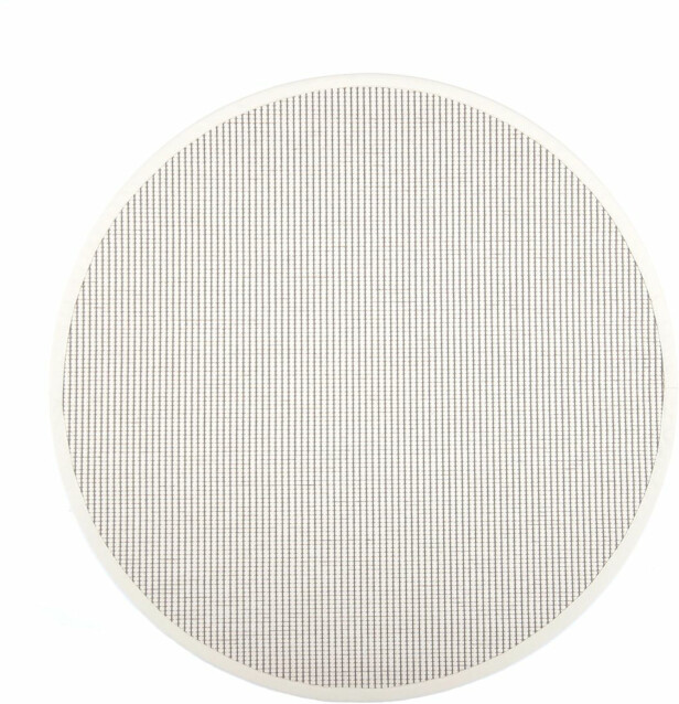Matto VM Carpet Lyyra mittatilaus pyöreä valkoinen