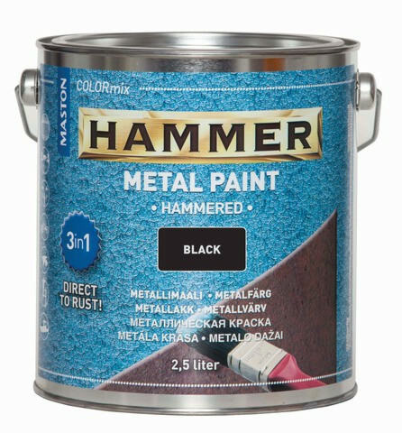 Metallimaali Maston Hammer Vasaralakka 2,5l eri värivaihtoehtoja