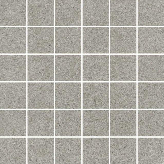 Mosaiikkilaatta Pukkila Landstone Grey himmeä sileä 48x48 mm
