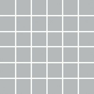 Mosaiikkilaatta Pukkila Pro Technic Color Dark Grey himmeä sileä 47x47 mm