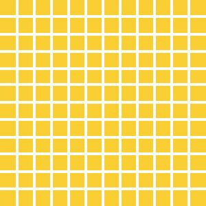 Mosaiikkilaatta Pukkila Pro Technic Color Yellow Matt himmeä sileä 23x23 mm