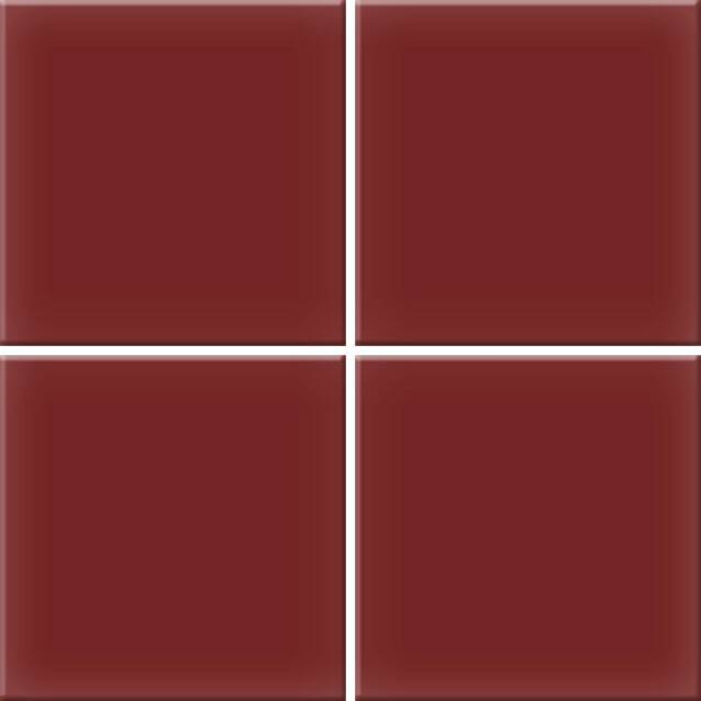Mosaiikkilaatta Pukkila Color Burgundy, himmeä, sileä, 97x97mm