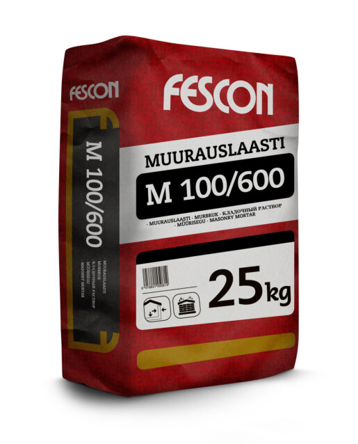 Muurauslaasti Fescon M100/600 25 kg