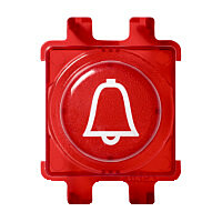 Painike Schneider Electric Renova, kello-symboli, punainen