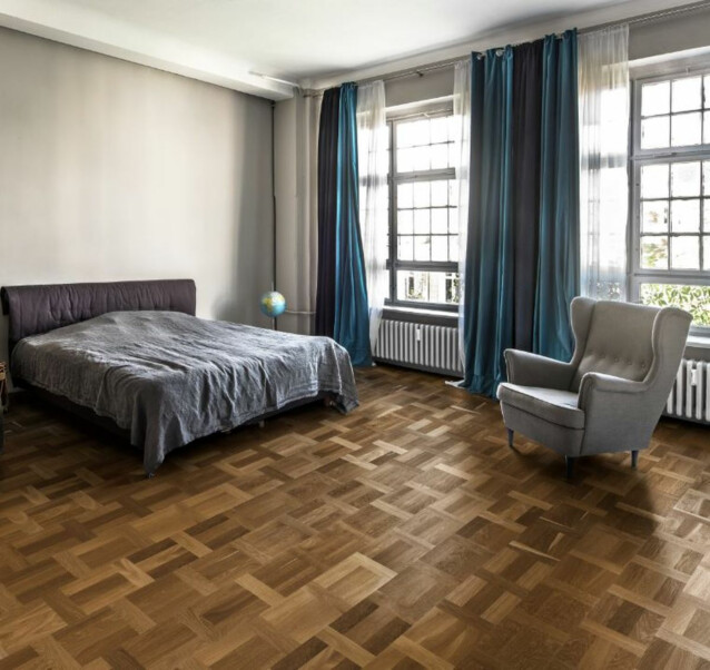 Parketti Kährs Tammi Palazzo Fumo hollantilaiskuvio mattalakattu 2,89 m²/pkt