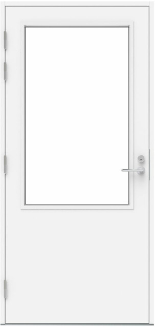 Parvekepalo-ovi Pihla T10 EI30 mittatilaus eri lasikorkeuksia