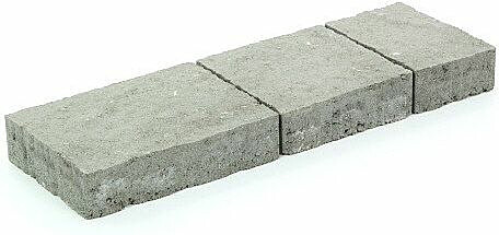 Pihakivisarja Rudus Torino-kivet 60 mm profiloitu harmaa