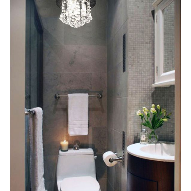 plafondi aneta nicoline ip44 o 260x220 mm kromi kirkas lasi taloon com