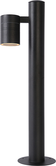 Pollarivalaisin Lucide Arne-LED, 50 cm, 1x5W, IP44, musta