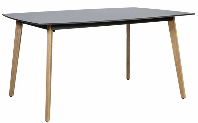 Pöytä Home4you Henry 160x90 cm harmaa