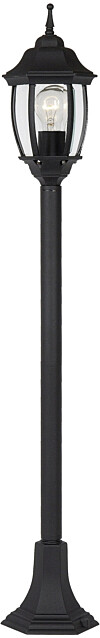Pylväsvalaisin Lucide Tireno, 120 cm, IP44, musta