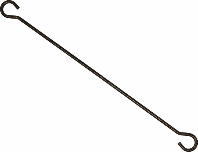 Ripustuskoukku Pisla, 40cm, antiikkipronssi