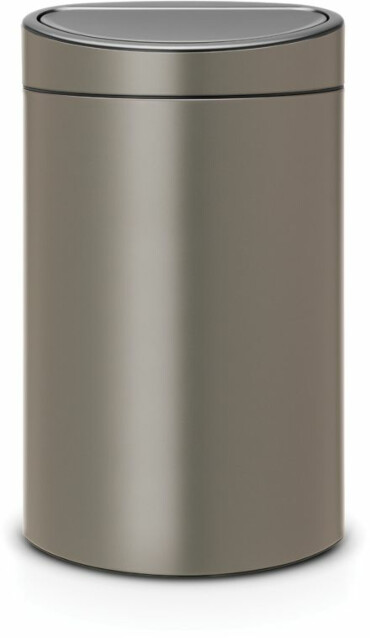 Roska-astia Brabantia Touch Bin Recycle, 10+23L, Platinum