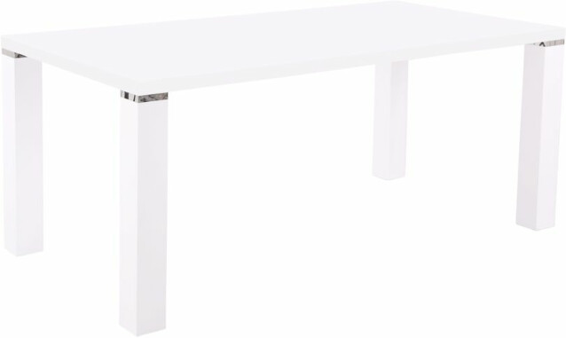 Ruokapöytä Tenstar Metro 90x180cm valkoinen