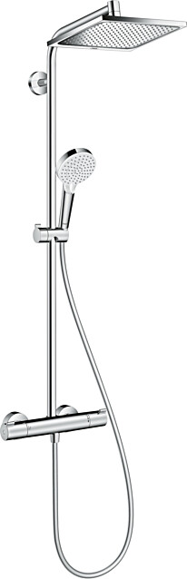 Sadesuihkusetti Hansgrohe Crometta E Showerpipe 240 1jet, termostaattihanalla, v.2020