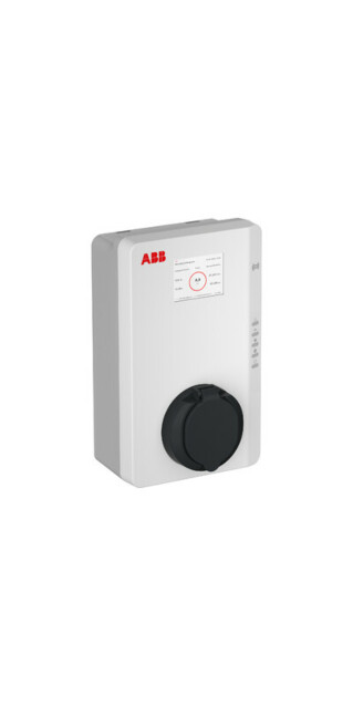 Sähköauton latausasema ABB Terra AC W22-T-RD-M-0 wallbox, Type2, 22kW (3x32A), MID sertifioitu näytöllä, RFID