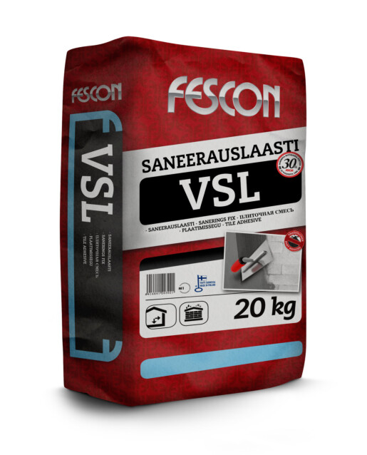 Saneerauslaasti Fescon VSL 20 kg