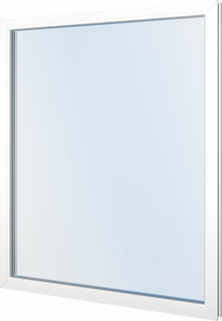 Seicom Classic 3K 3-lasinen kiinteä PVC-ikkuna A-malli
