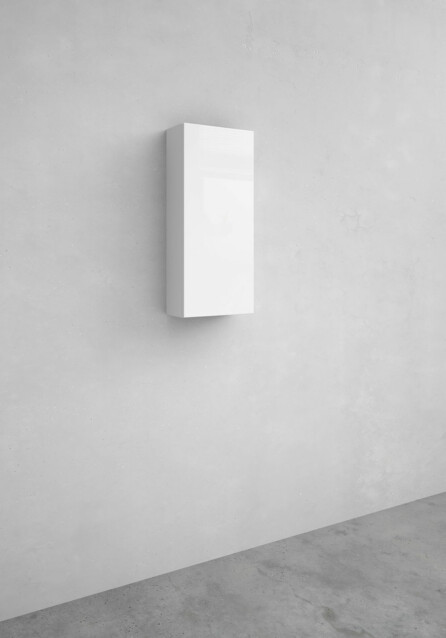 Seinäkaappi Noro Flex City/Studio valkoinen kiiltävä