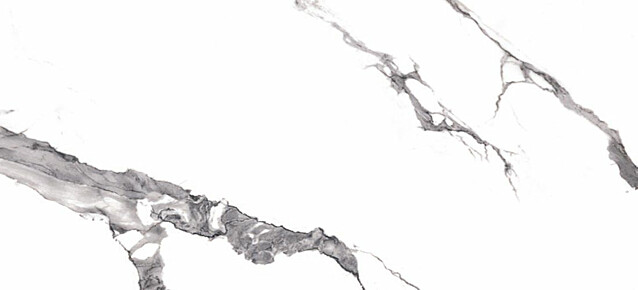 Seinälaatta Pukkila Luxury Statuario Valkoinen kiiltävä sileä 547x247 mm