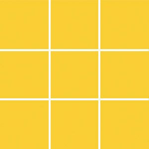 Seinälaatta Pukkila Pro Technic Color Yellow kiiltävä sileä 97x97 mm