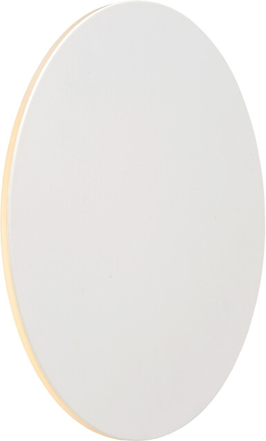 Seinävalaisin Lucide Eklyps LED, Ø25 cm, 1x8W, valkoinen