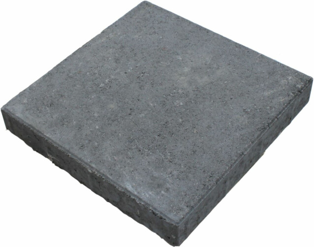Sileä betonilaatta Rudus 420x420x60mm mustaharmaa