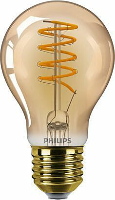 LED-sisustuslamppu Philips MASTER Value E27 818 250lm A60 4W GOLD